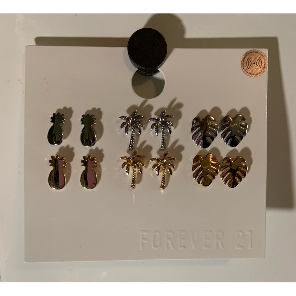 Gold and Silver Beachy Earrings